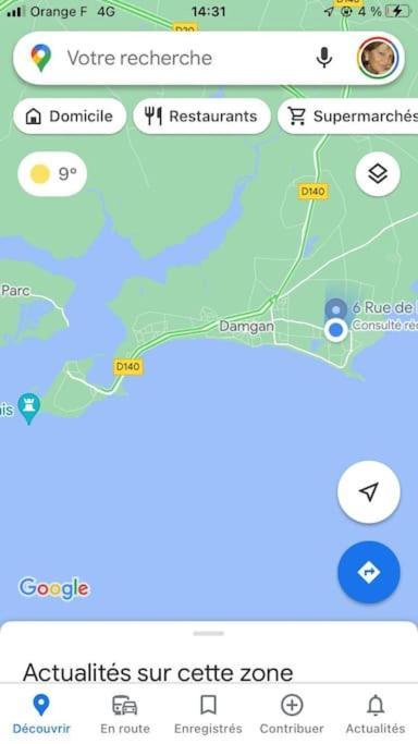 Ferienwohnung Ker Jozef - A 450M Des Plages T3 Avec Jardin Damgan Exterior foto